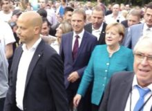 Merkel in Apolda © Wolfgang Prabel
