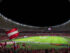 Fußballstadion / Fußball-Wettprognosen / Sport-Slots / Quelle Pxels, lizenzfreie Bilder, open library: riciardus; https://www.pexels.com/de-de/foto/grunes-und-weisses-fussballfeld-bei-nacht-41257/