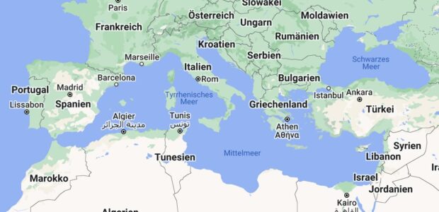 Mittelmeerraum / Atlantropa / Quelle Google; https://www.google.com/search?client=firefox-b-d&q=meittelmeer+maps